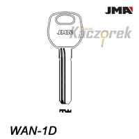 JMA 200 - surový mosazný klíč - WAN-1D